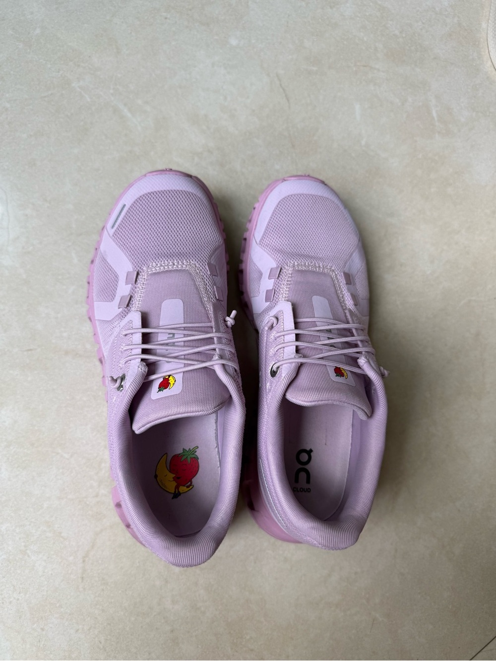 On Running Cloud Women's Pink Sneakers
